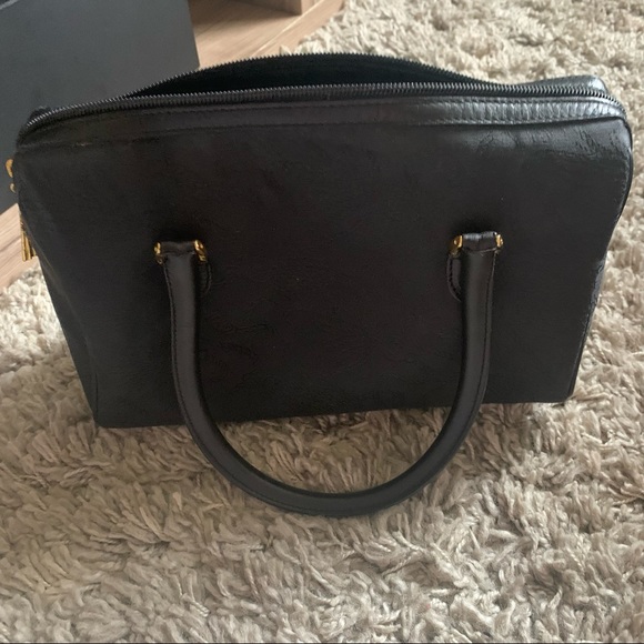 NWOT Authentic Mark Cross Leather Bag and Matching Wallet - Picture 3 of 8